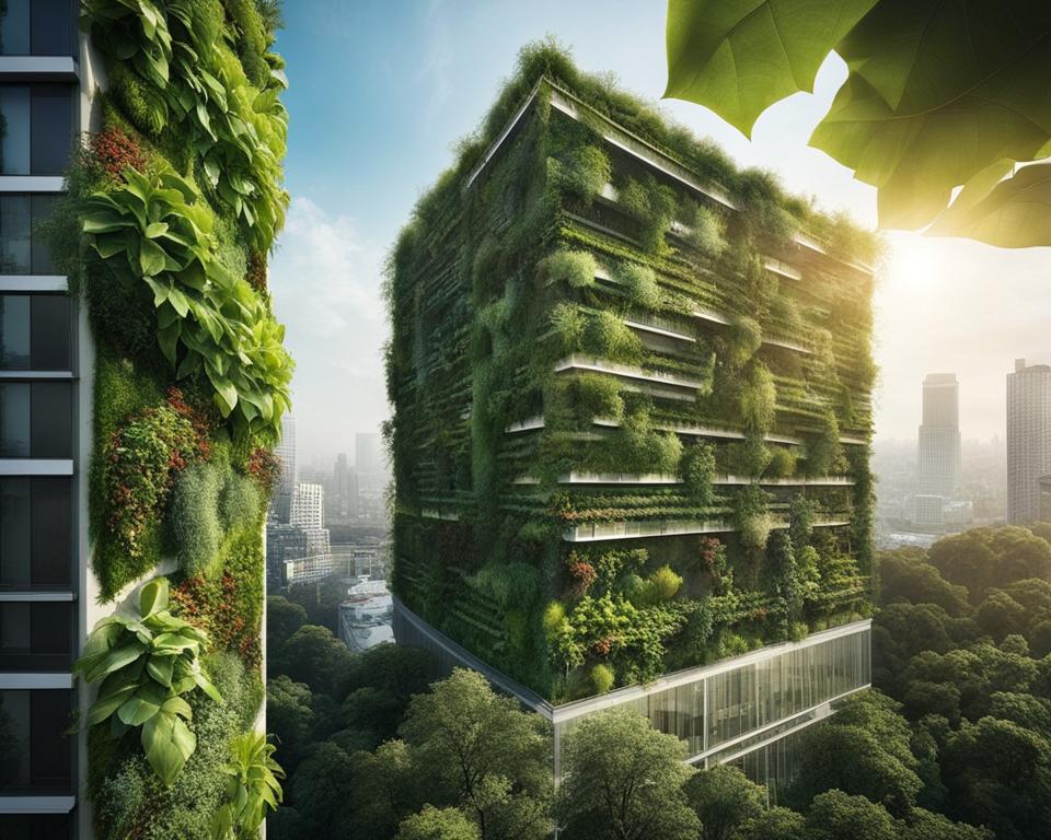 Improved Air Quality with Vertical Gardens