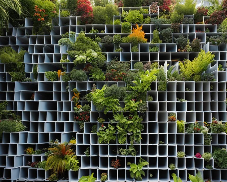 PVC Pipe Vertical Gardening