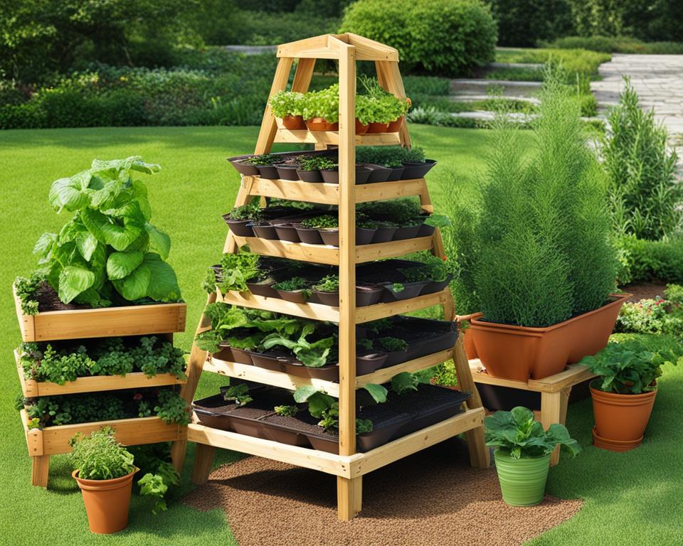 Setting up a vertical garden