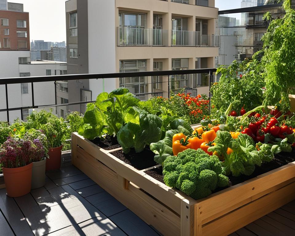 Urban Vegetable Garden
