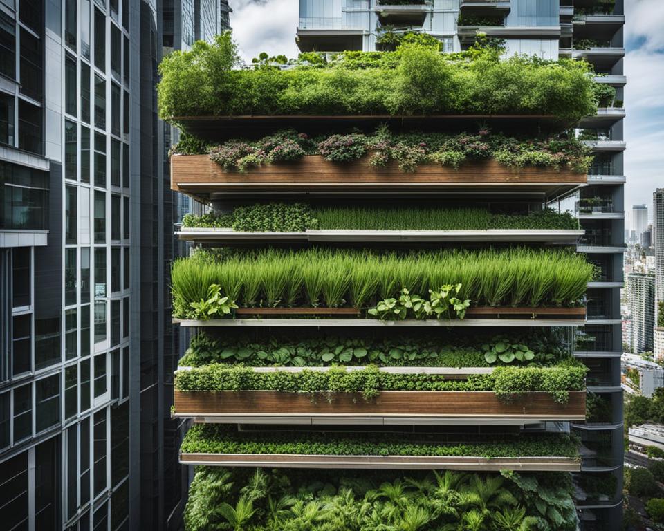Vertical Farms and Rooftop Gardens