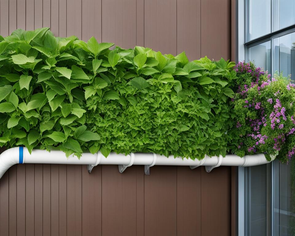 Vertical Gardening Systems with PVC Pipe