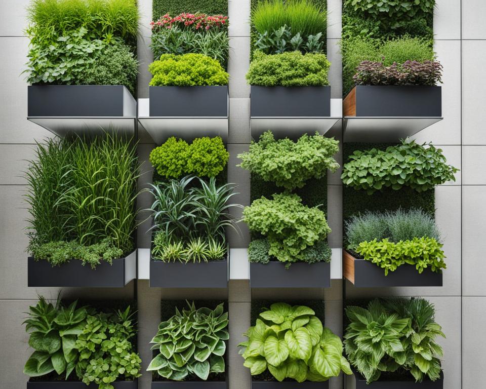 Vertical garden planters maximizing yields