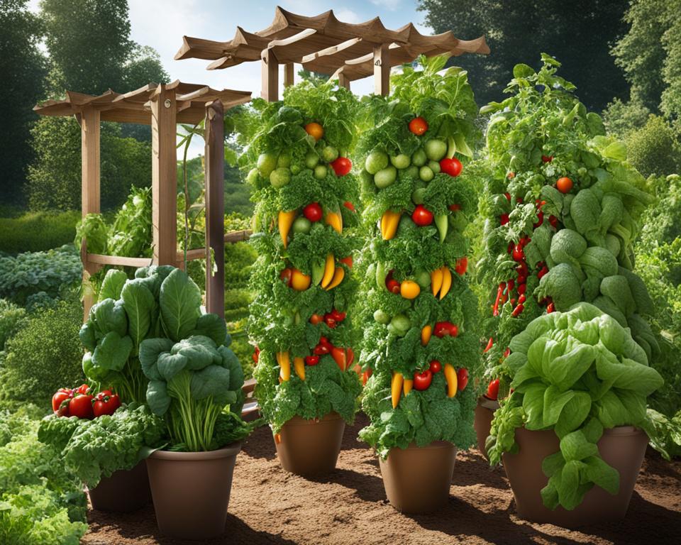 productive food tower garden techniques
