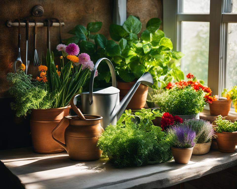 productive windowsill gardening