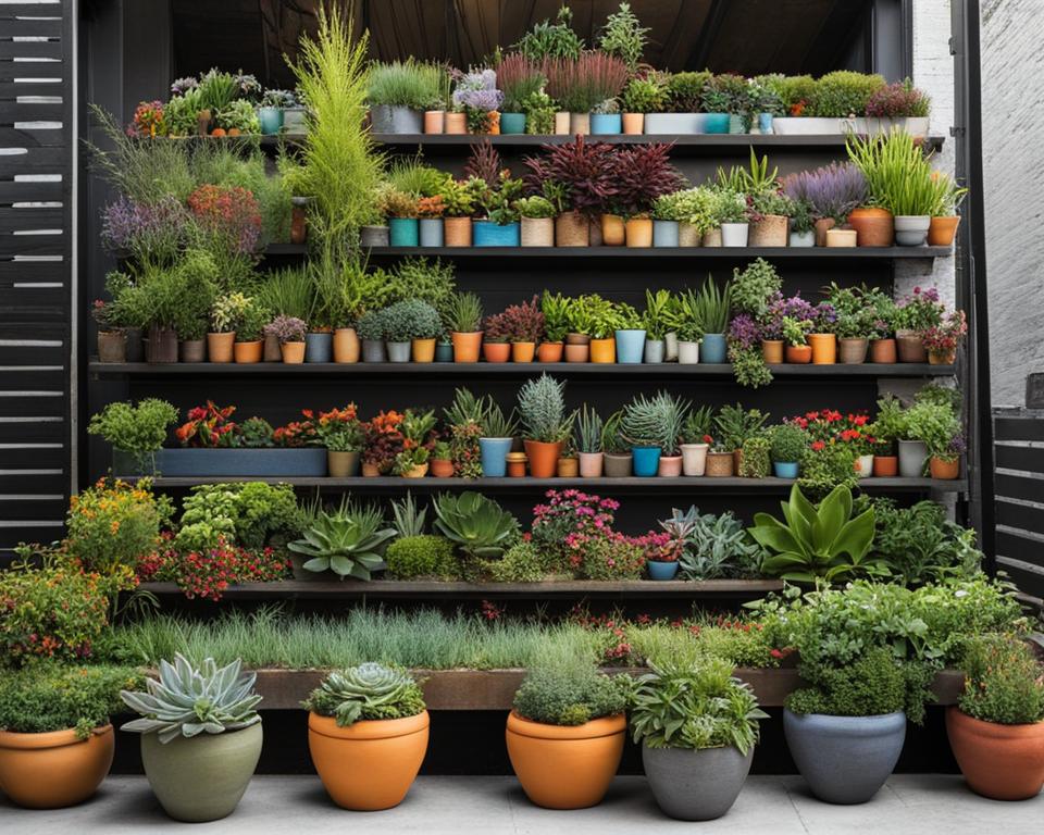 urban container gardening