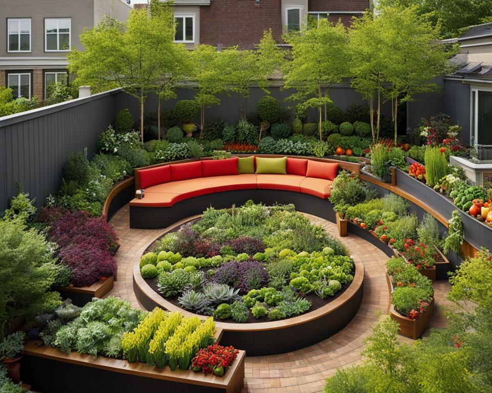 urban rooftop garden plan