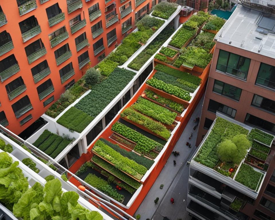 urban vegetable gardens