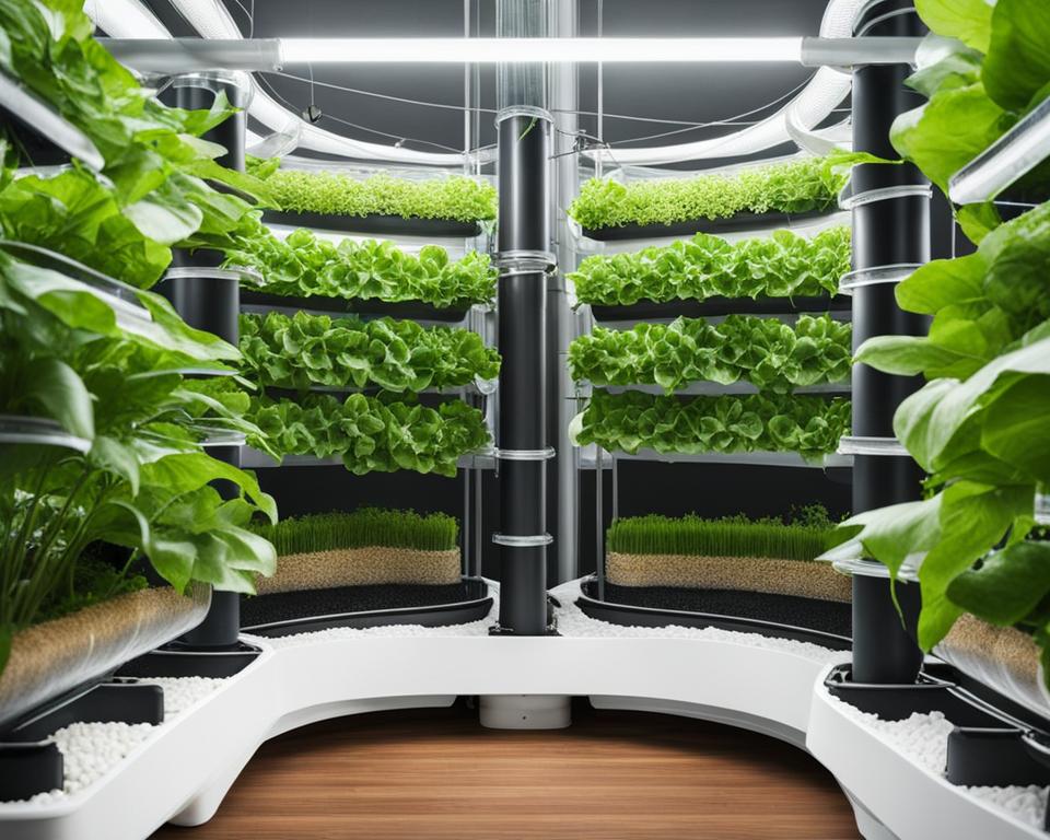 vertical aquaponic gardening