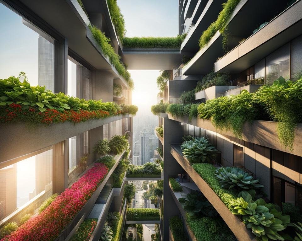vertical gardening in urban landscapes