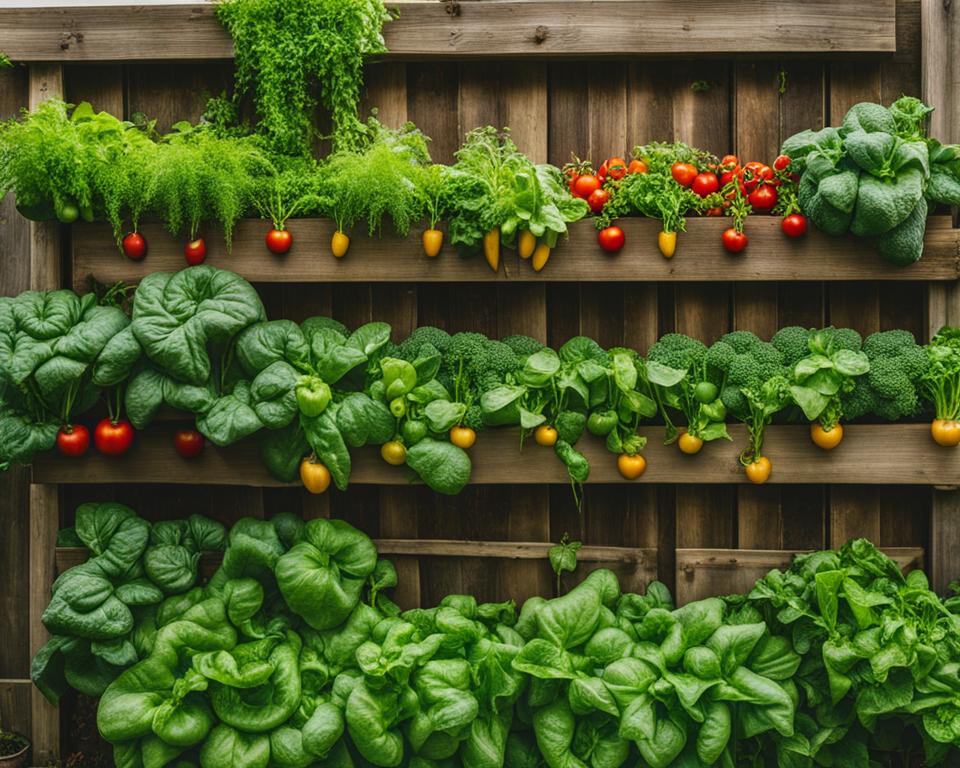 vertical gardening vegetables