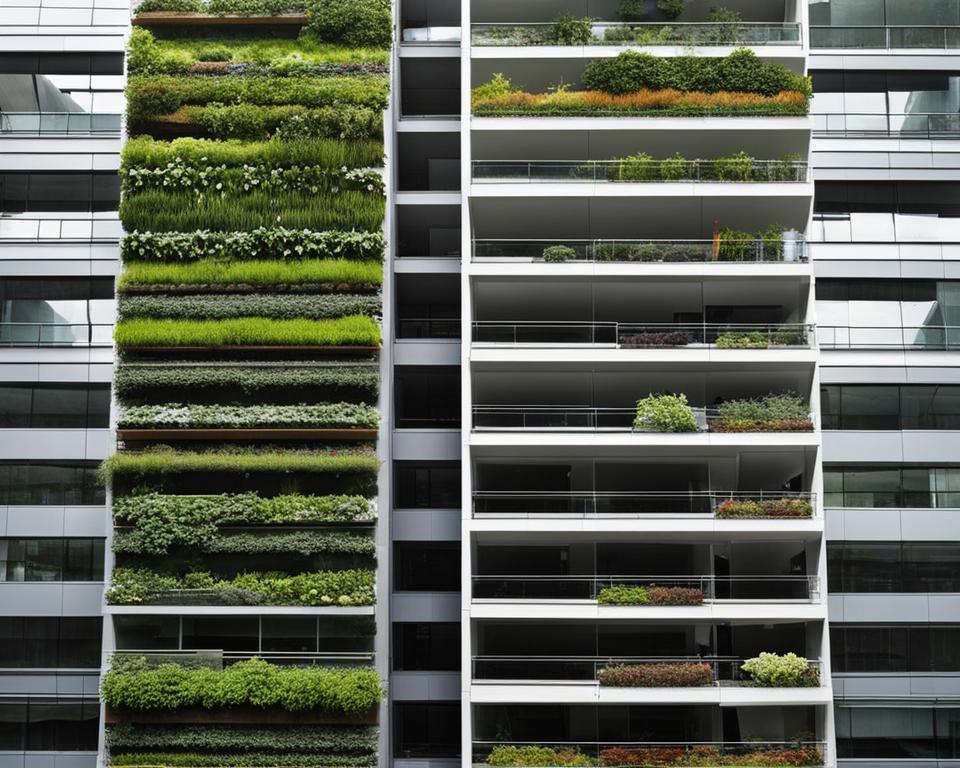 vertical urban gardening