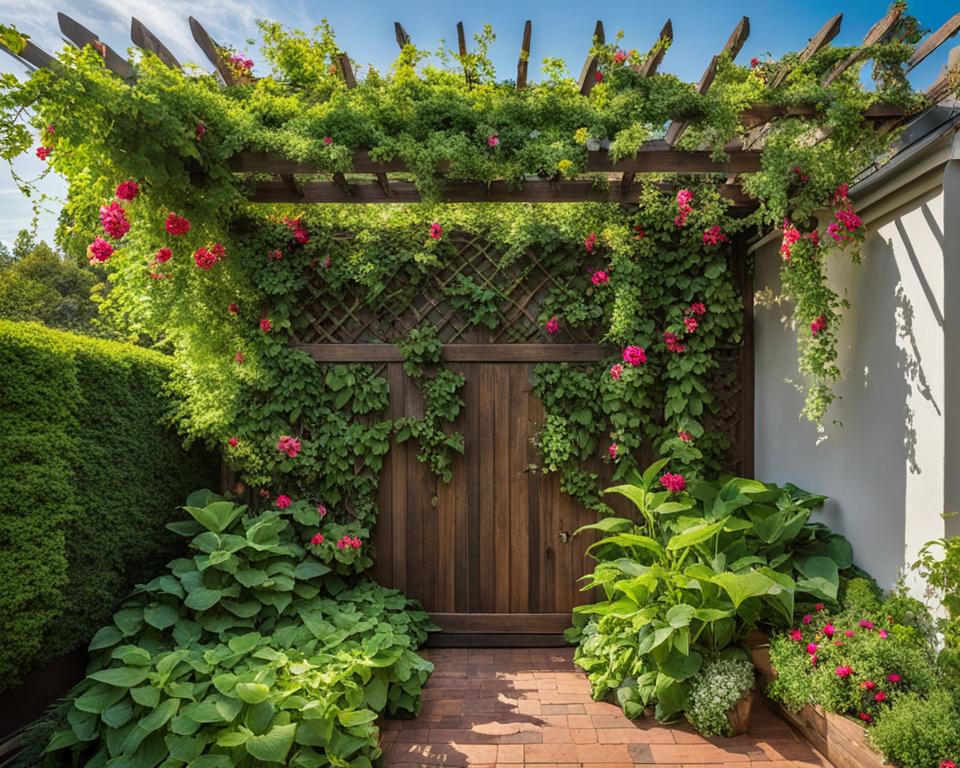 Climbing plants for trellis