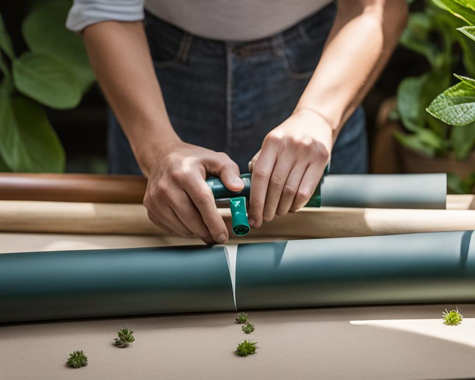 DIY Vertical Gardening with PVC Pipe