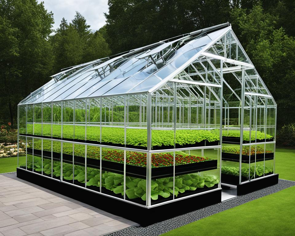 Innovative Hydroponic Vertical Greenhouse