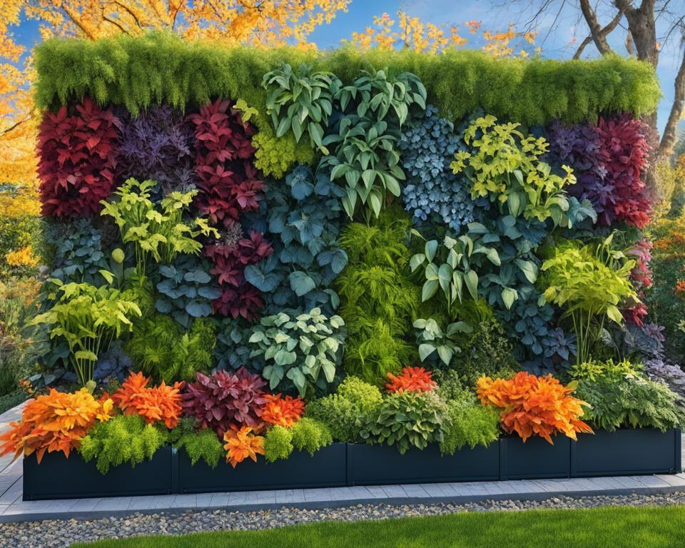 Seasonal vertical gardening