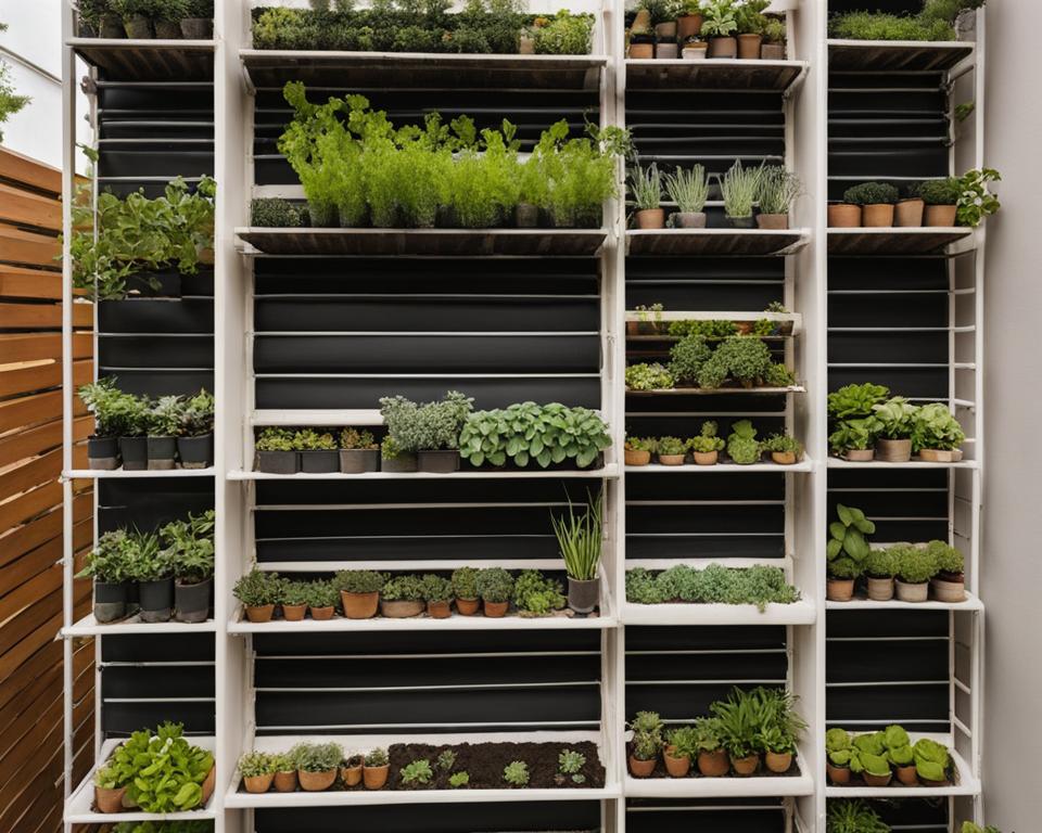 Vertical Gardening Using PVC Pipe