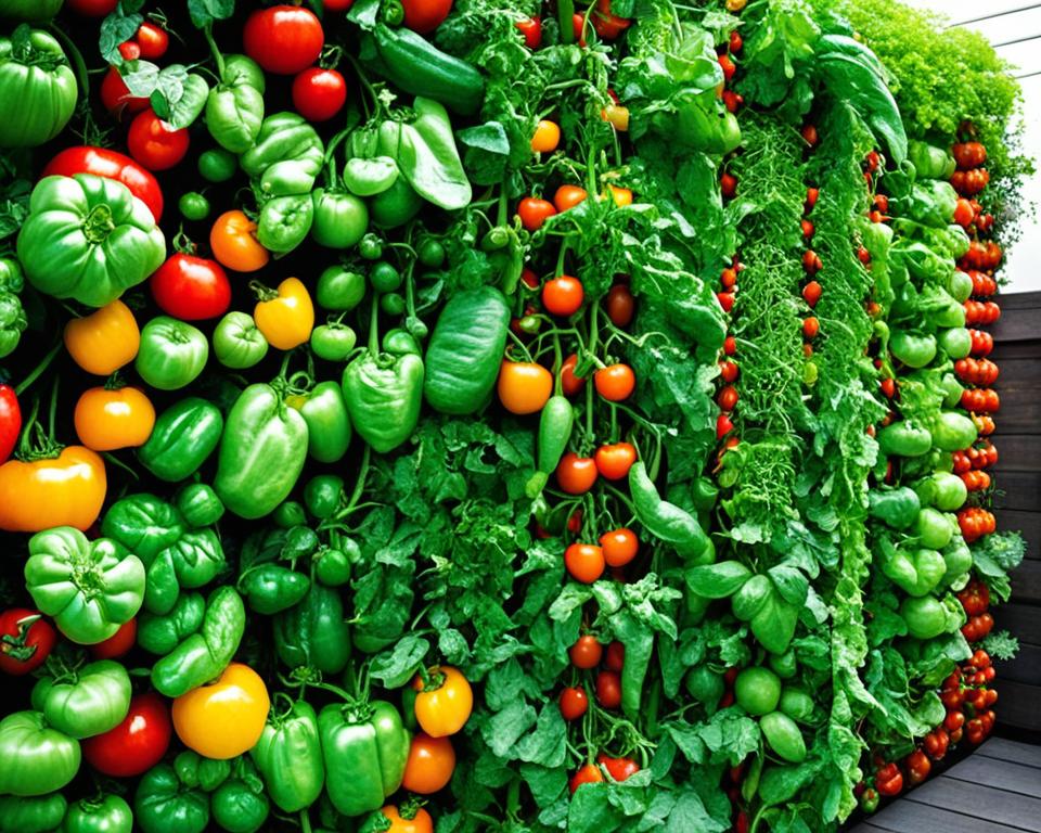 productive vegetables for vertical gardening