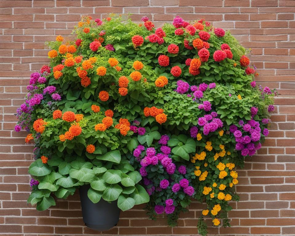 vertical flower gardening