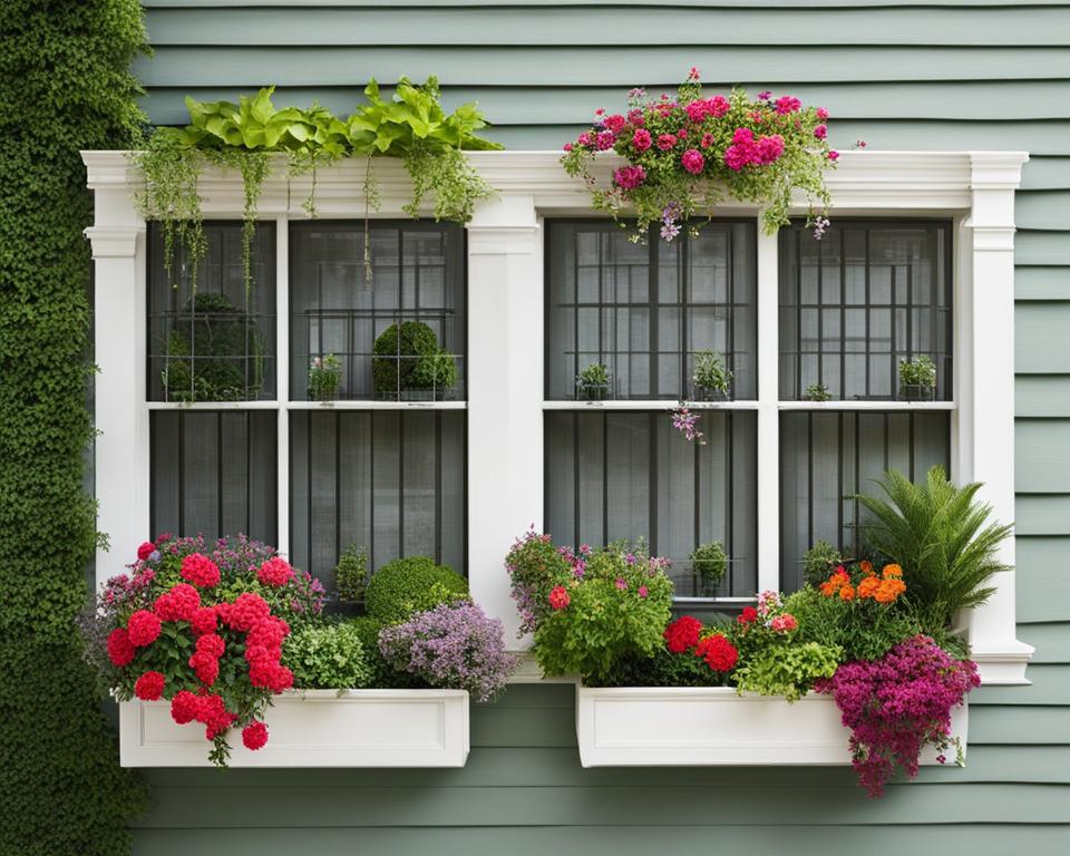 vertical window gardening