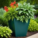 Effortless Greenery with Self-Watering Outdoor Planters