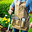 Premium Terrain Canvas Garden Apron for Gardeners