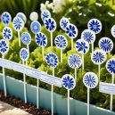 Chic Williams-Sonoma Ceramic Plant Markers for Gardens