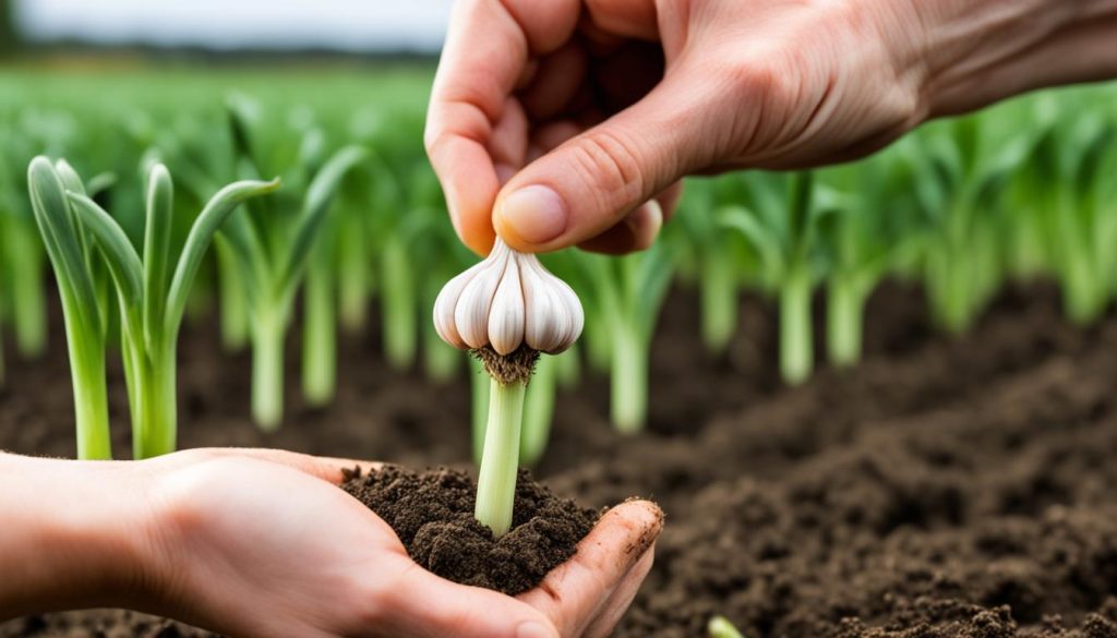 Garlic cultivation