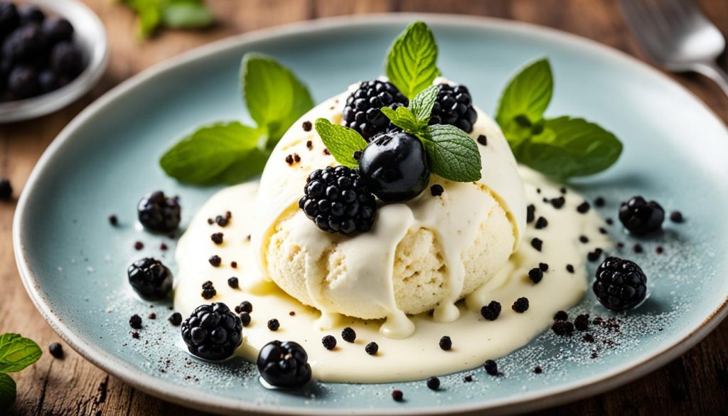 black pepper in desserts