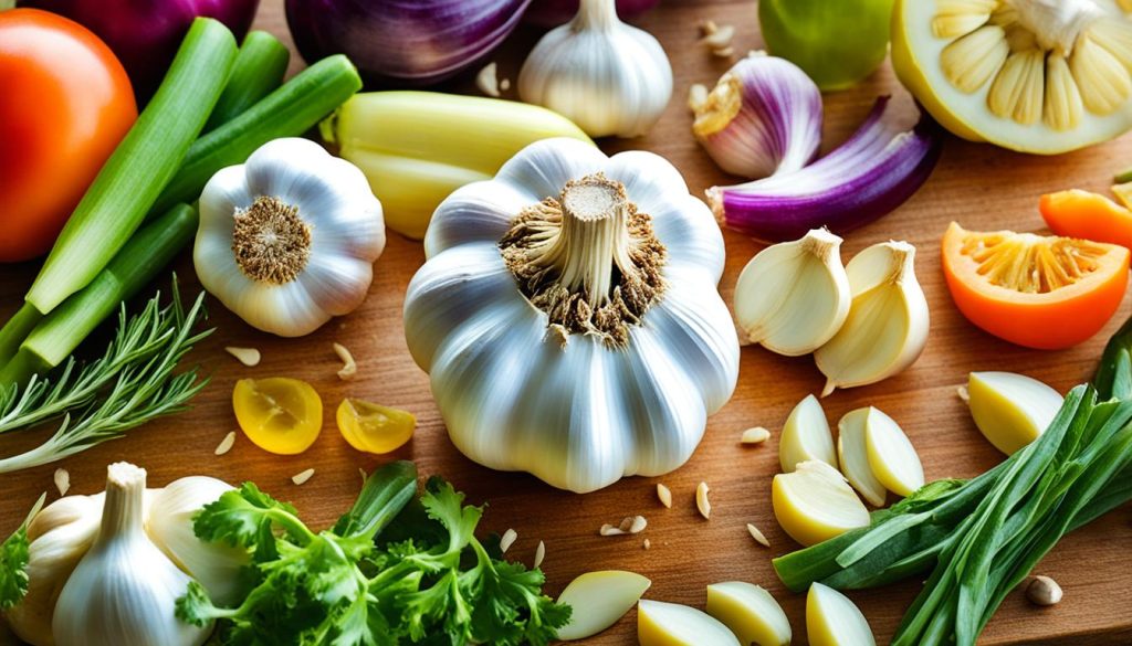 health benefits of garlic spice