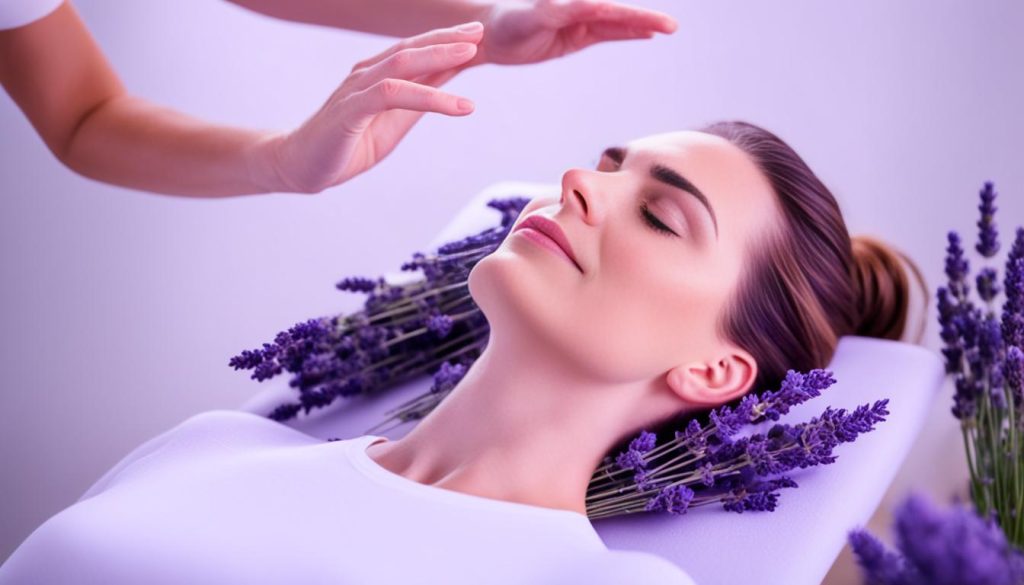 lavender muscle tension