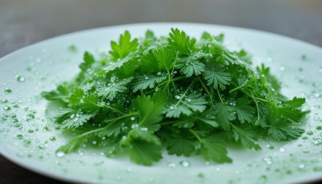 the delicate herb for french cuisine