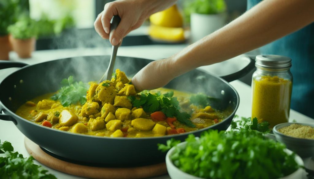 cooking with turmeric