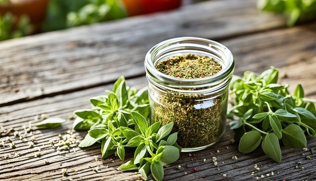 homemade oregano seasoning