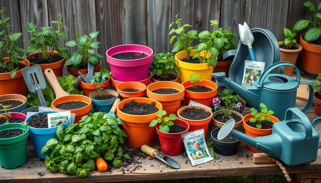 Container gardening essentials