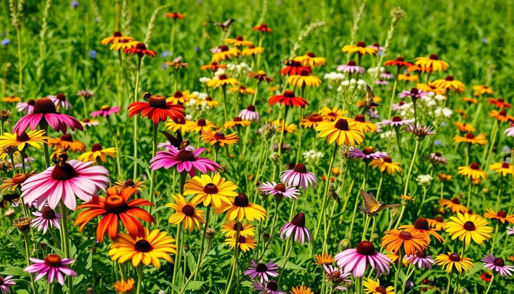 Native plants promoting biodiversity
