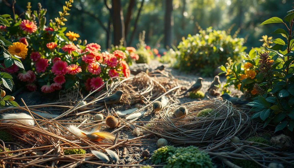 Nesting materials for birds