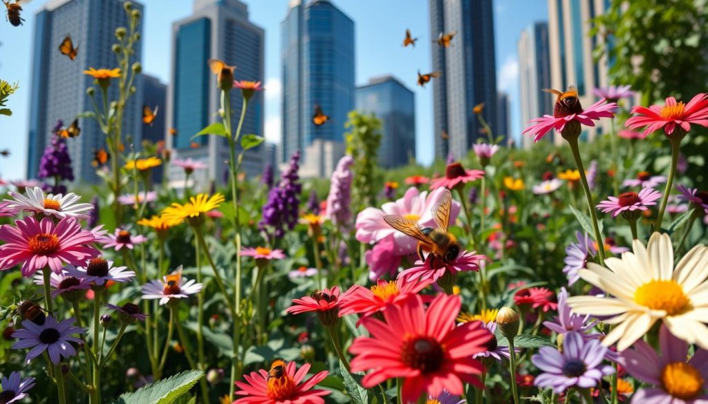 Urban farming beneficial insects