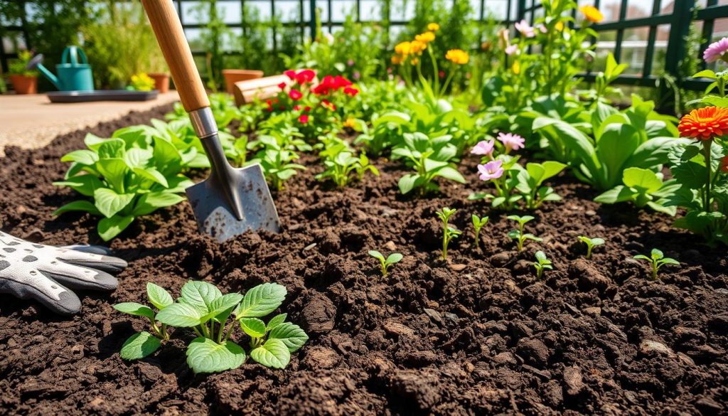 garden bed preparation
