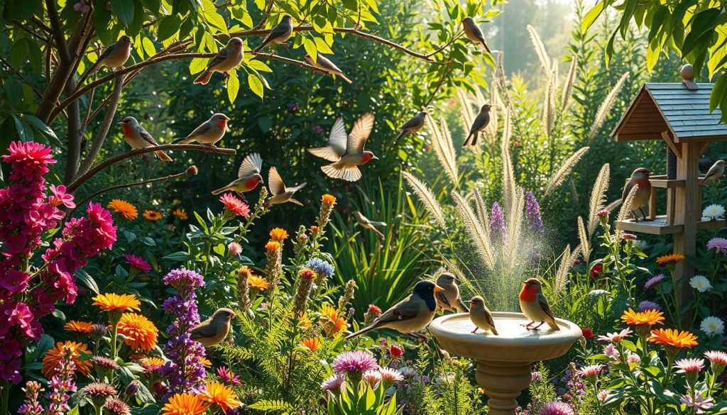 how to build a bird-friendly garden