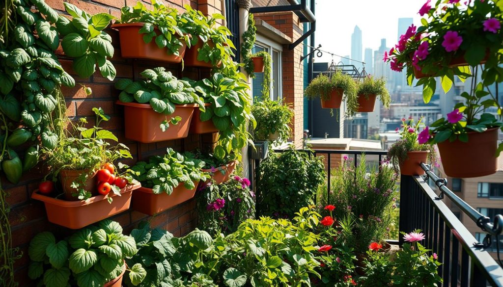 how to grow food in small spaces