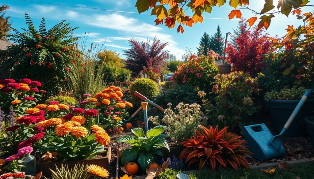 seasonal garden maintenance