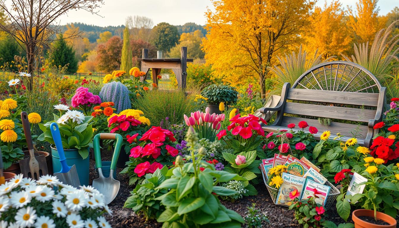 Seasonal gardening tips for planting year-round blooms