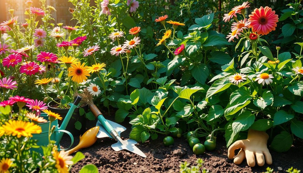 summer gardening tasks