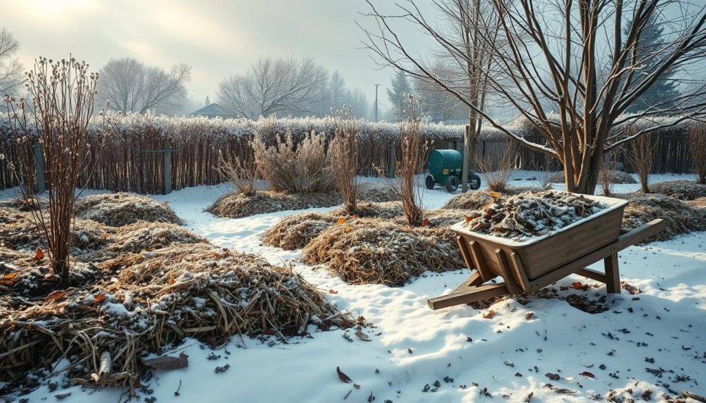 winter garden preparation