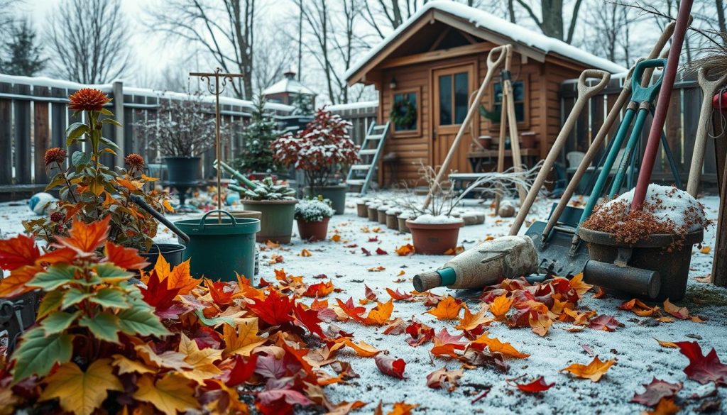 winterizing your garden