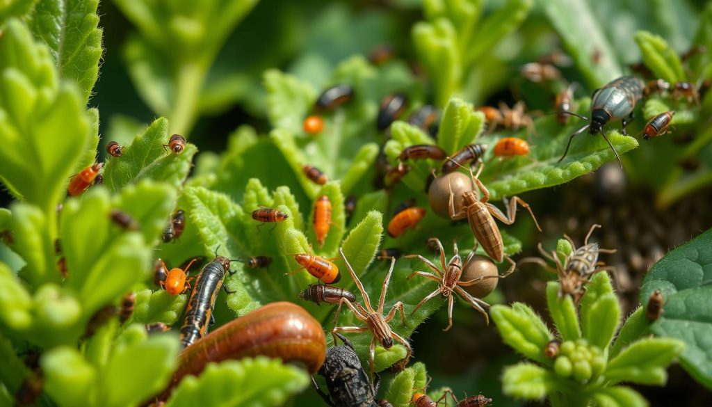 Common pests in shade gardens