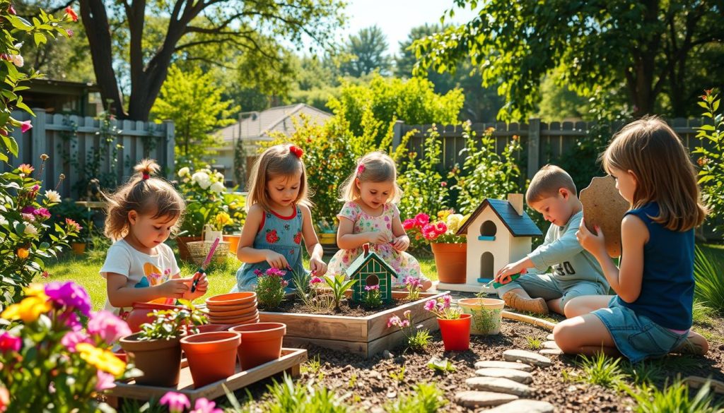 DIY Garden Projects with kids