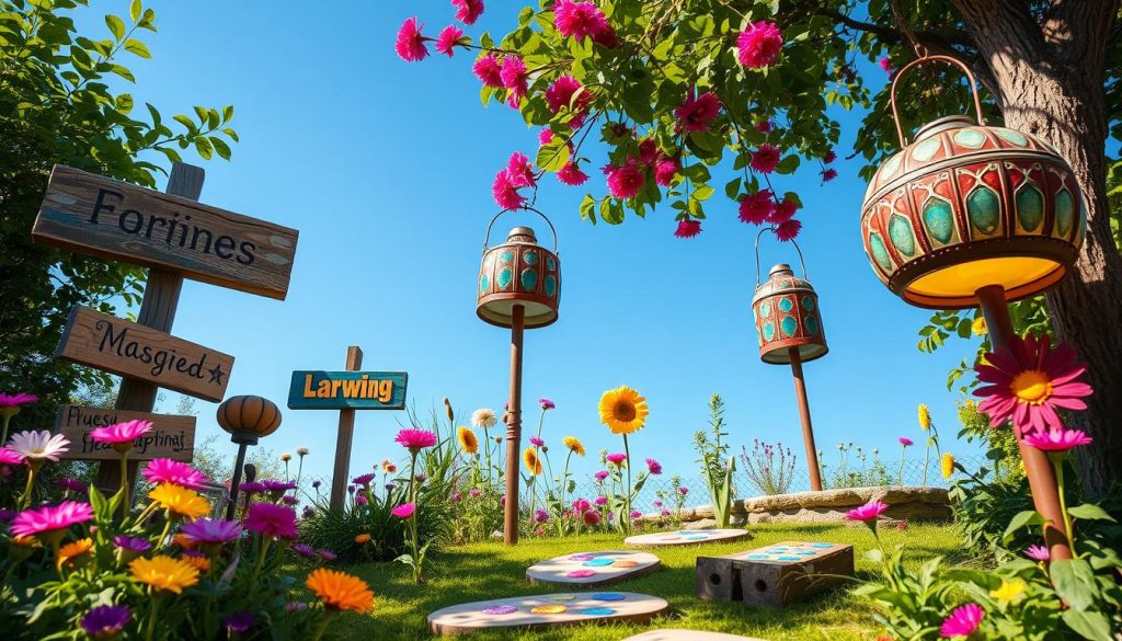 DIY garden decor