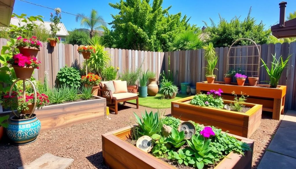 DIY garden makeover